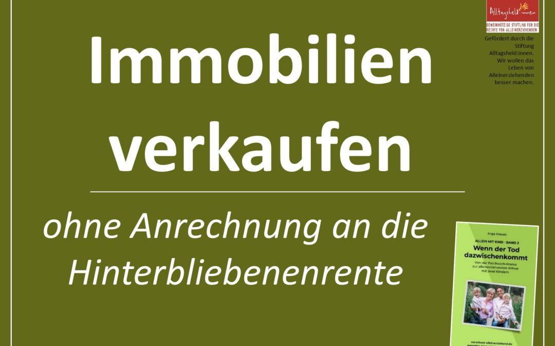 Immobilien verkaufen ohne Anrechnung
